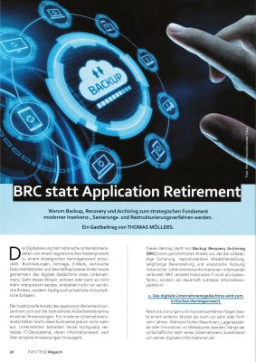BRC statt Application Retirement EXIS|TENZ Magazin #63